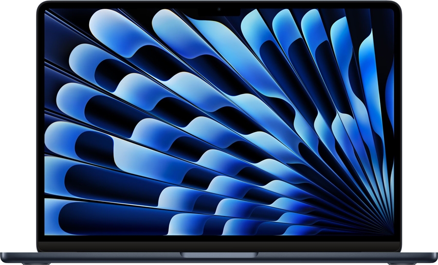 Apple Macbook Air 13 inch M3 chip (8 core CPU/8 core GPU) 8GB/256GB Middernacht (2024) 1