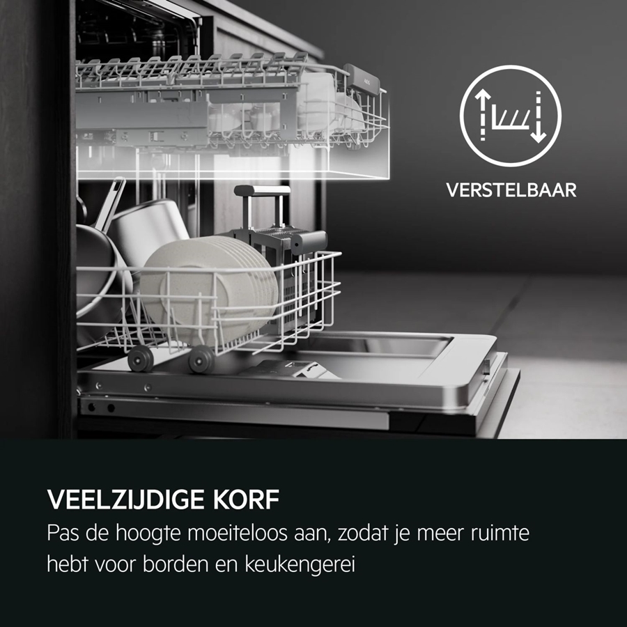 AEG FEE7671APM 7000 Serie GlassCare inbouw vaatwasser 5
