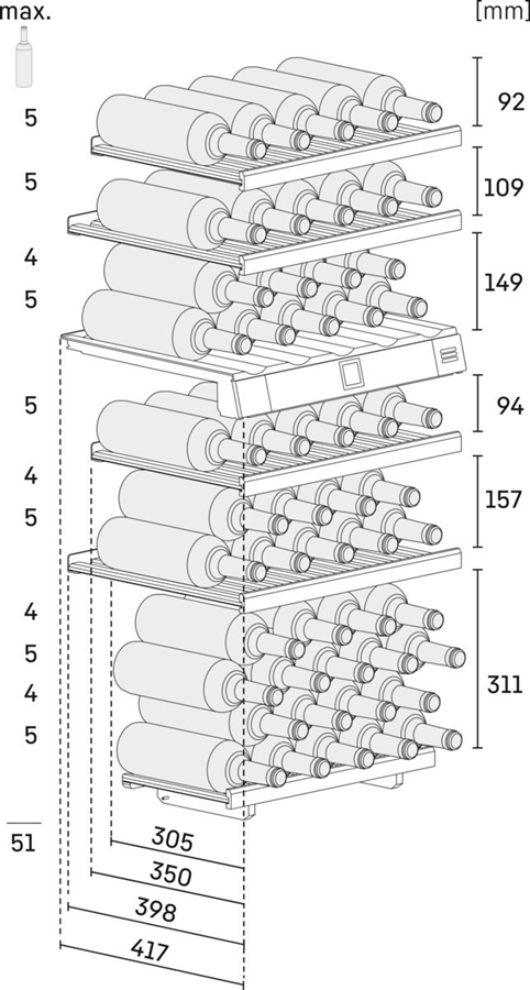 Liebherr EWTgb 2383-26 inbouw wijnkoelkast 7