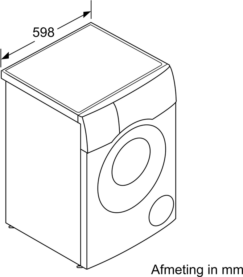 Siemens WN54C2A0NL iQ700 was-droogcombinatie 13