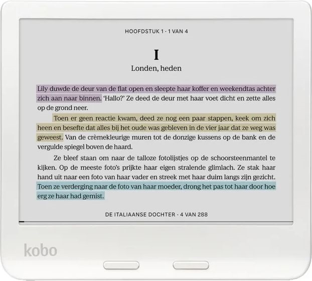 Kobo Libra Colour Wit  4