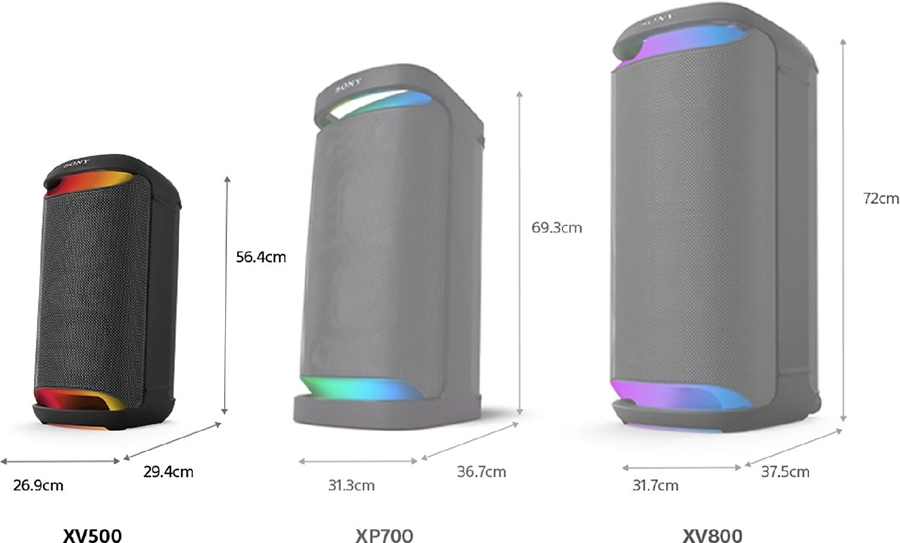 Sony SRS-XV500 bluetooth speaker  7