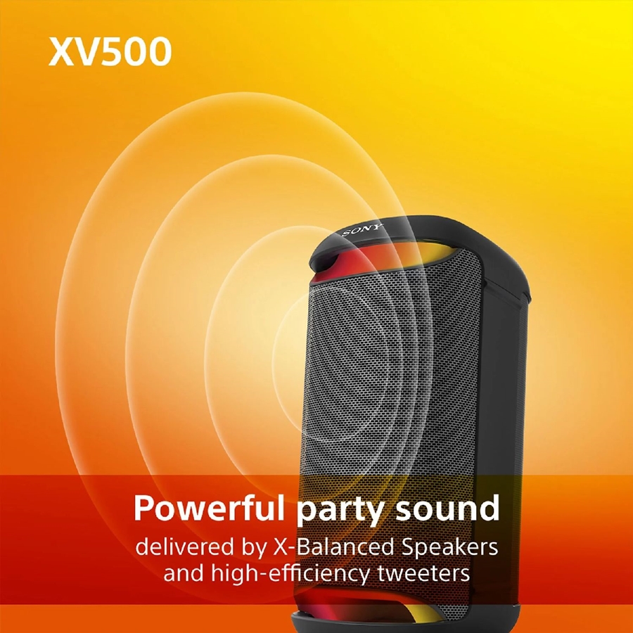 Sony SRS-XV500 bluetooth speaker  2