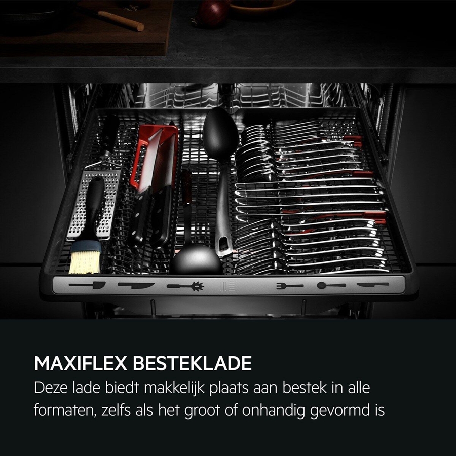 AEG FSE76737P 7000 GlassCare Inbouw Vaatwasser 14