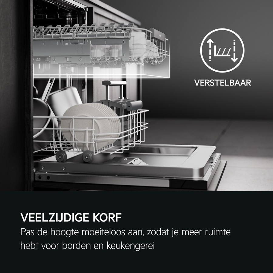 AEG FUS5360CZM 6000 SERIE Inbouw Vaatwasser 10