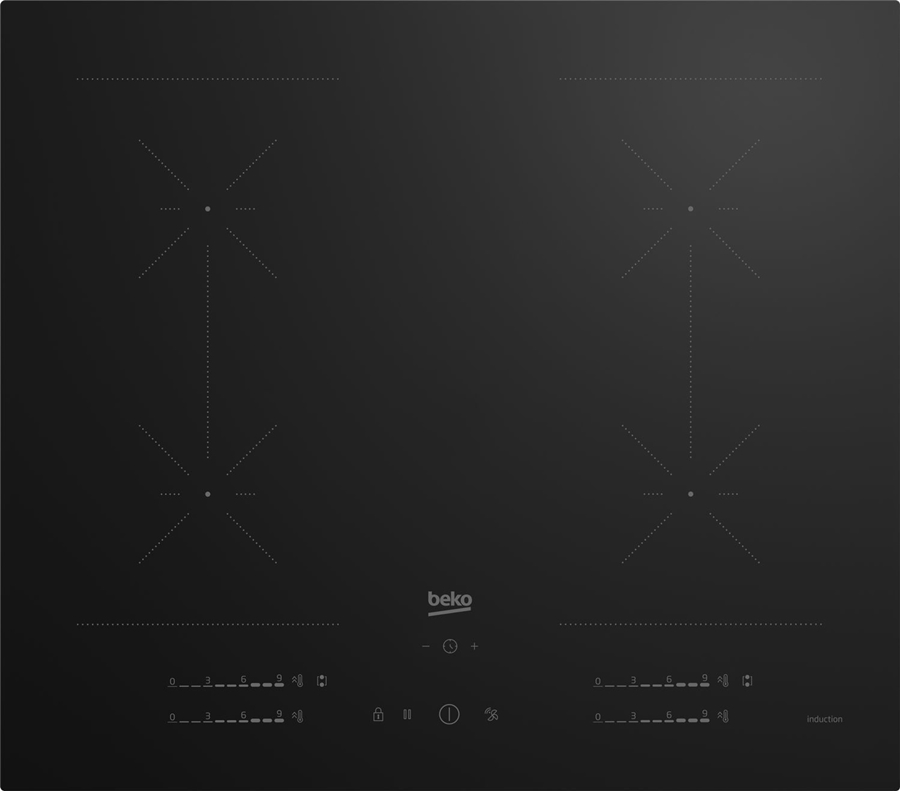 Beko HII64720SUF2T inductie inbouwkookplaat  1