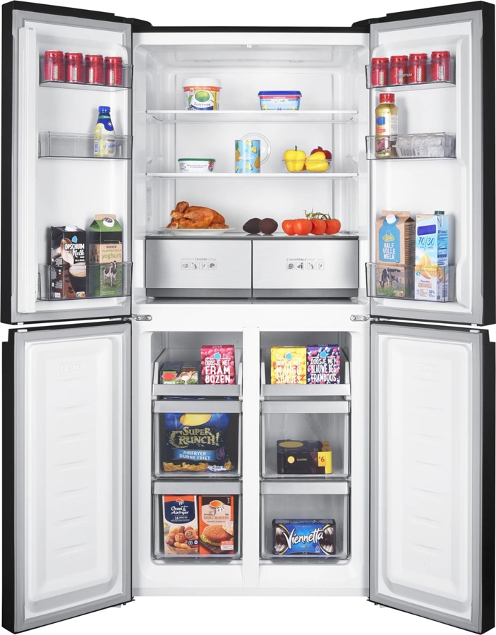 Inventum SKV4180B Amerikaanse Koelkast 2