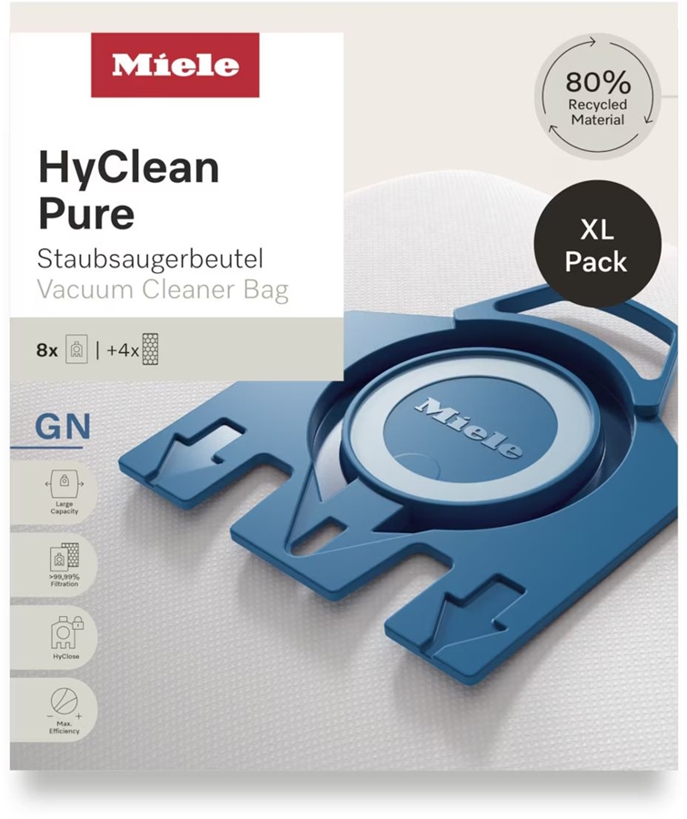 Miele GN XL HyClean Puur 8 stofzuigerzakken 1