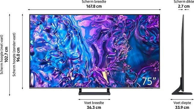 Samsung QLED 4K 75Q77D (2024) 7