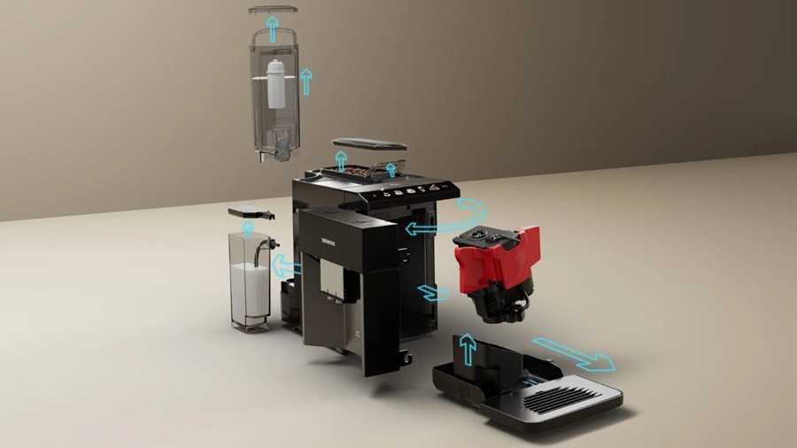 Siemens TQ518DF3 EQ500 extraKlasse Volautomatische Koffiemachine 7