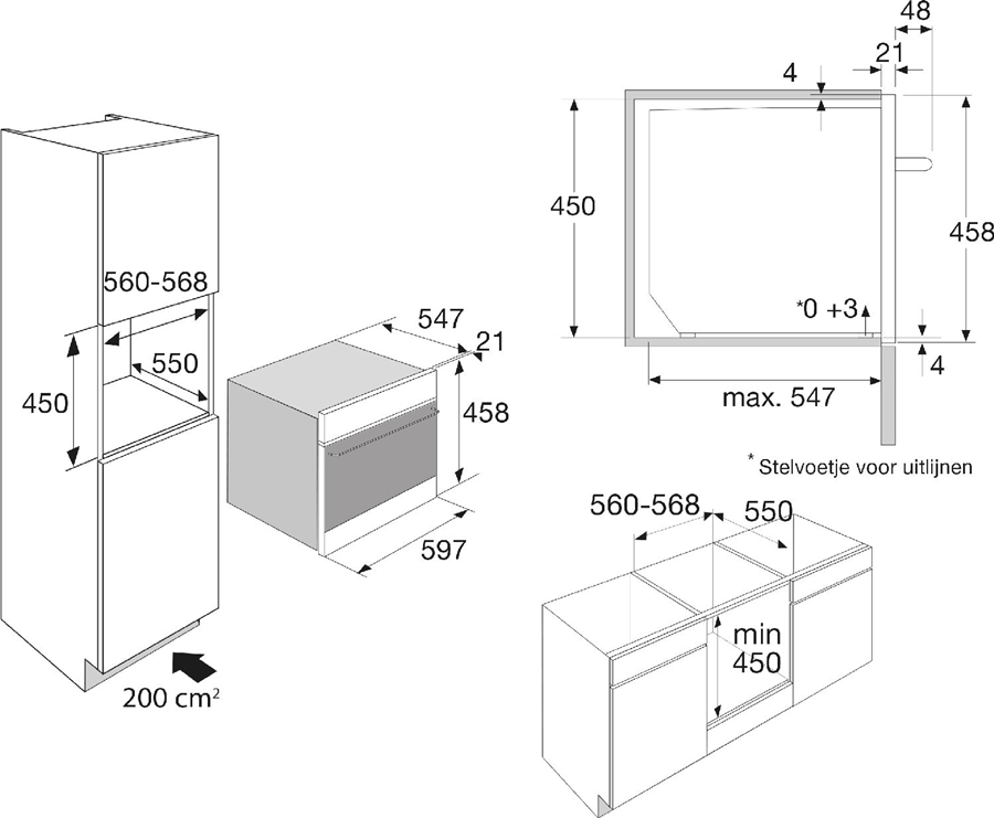 ATAG MA46121C inbouw magnetron 6