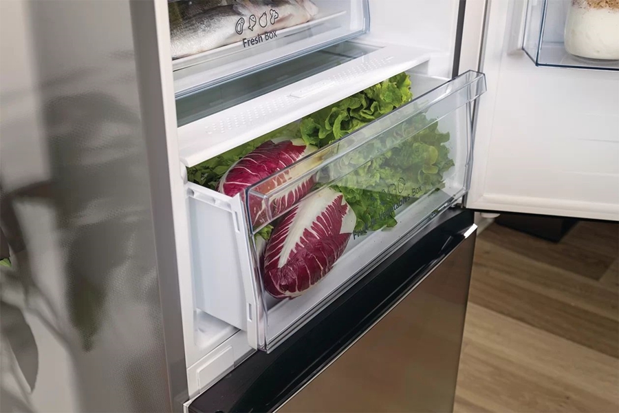 ETNA KCV385NRVS Koel-vriescombinatie 6