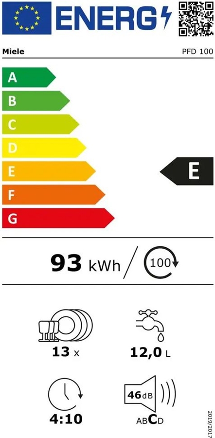 Miele PFD 100 SmartBiz Professional vaatwasser 4