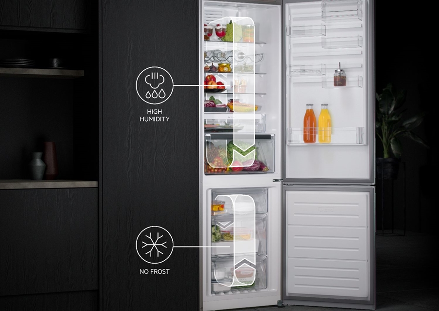 AEG TSC6N181ES 6000 TwinTech Inbouw Koel-vriescombinatie 10