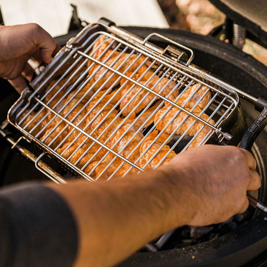 Kamado Joe JoeTisserie Basket Kit 7