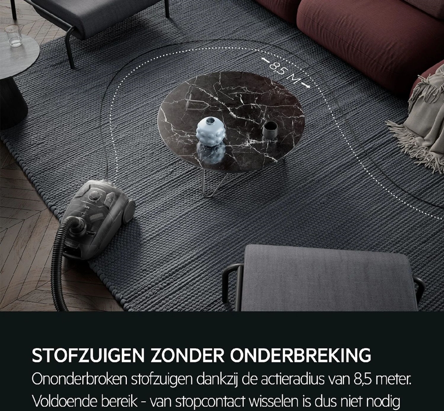 AEG AB51C2DR Clean 5000 Series Stofzuiger met Zak 4