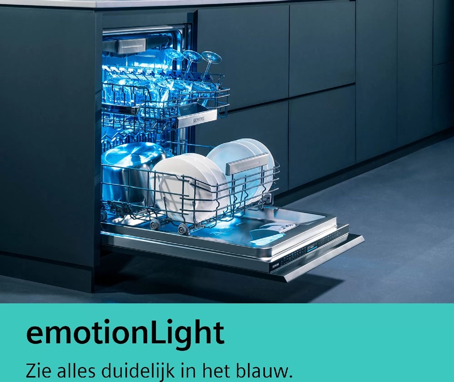 Siemens SR65ZX10ME iQ500 volledig geïntegreerde vaatwasser 12