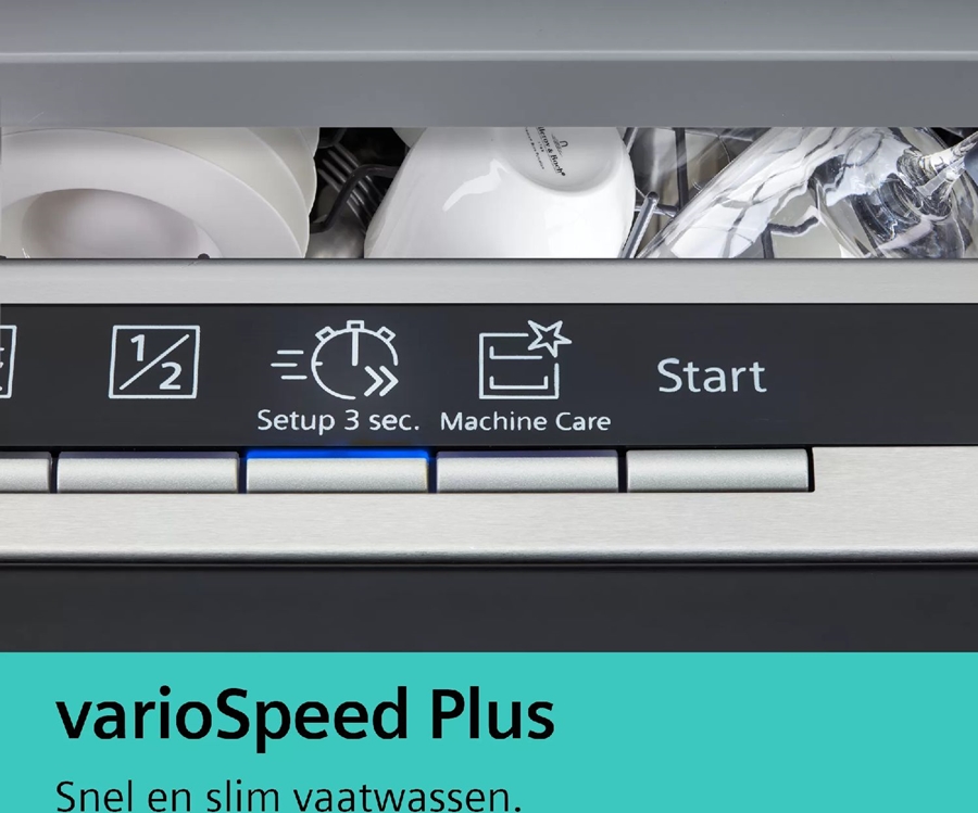 Siemens SR65ZX10ME iQ500 volledig geïntegreerde vaatwasser 13