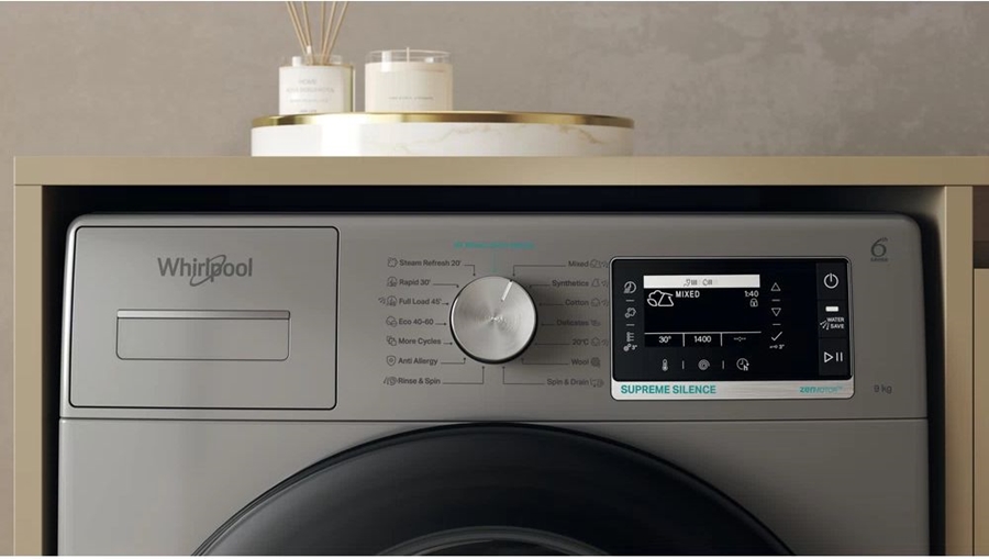 Whirlpool W799SSILENCEEE wasmachine 7