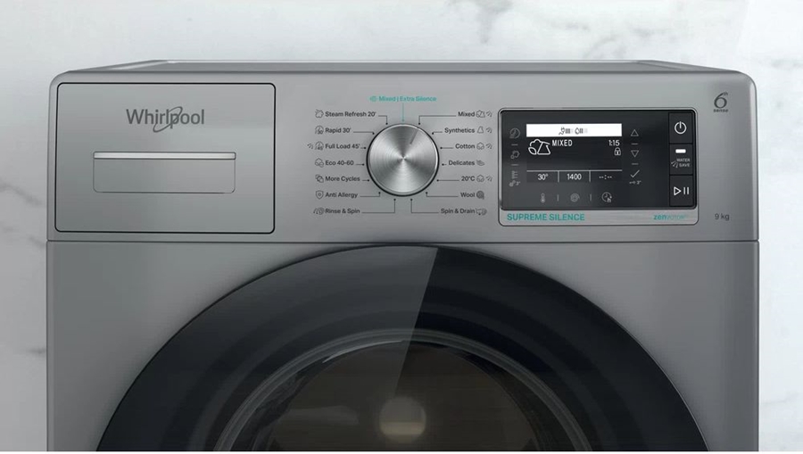 Whirlpool W799SSILENCEEE wasmachine 8