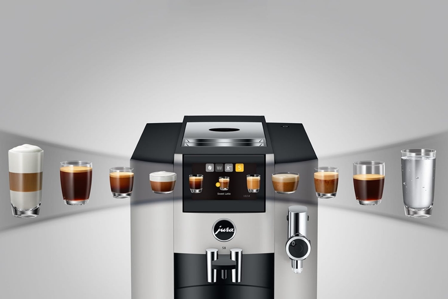 JURA S8 Dark Inox (EB) Volautomatische Koffiemachine 12
