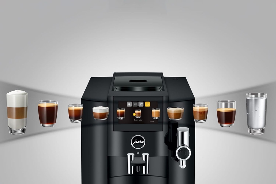 JURA S8 Piano Black (EB) Volautomatische Koffiemachine 14