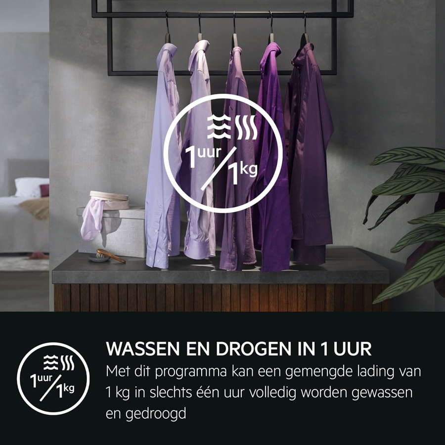 AEG LWR7676BI 7000 Serie SensiDry ProSteam inbouw was-droogcombinatie 2