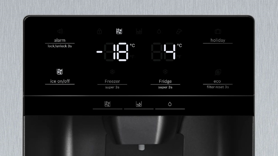 BOSCH KAD93AIDP Serie 6 Amerikaanse Koel-vriescombinatie 3