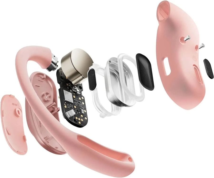Shokz OpenFit Air Open-Ear True wireless oordopjes roze 4