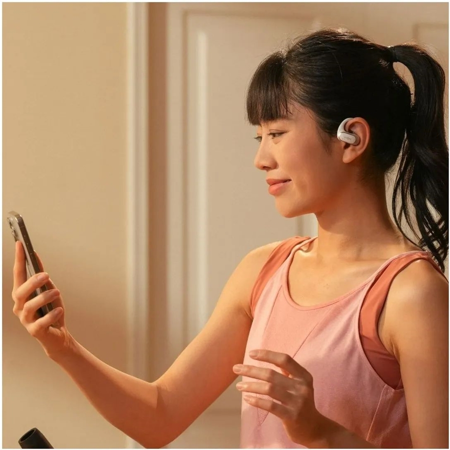 Shokz OpenFit Air Open-Ear True wireless oordopjes wit  7