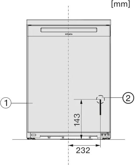 Miele K 4002 D tafelmodel koelkast 8
