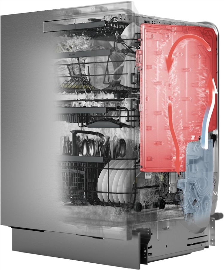 ATAG VA8214LU Green XXL volledig geïntegreerde vaatwasser  8