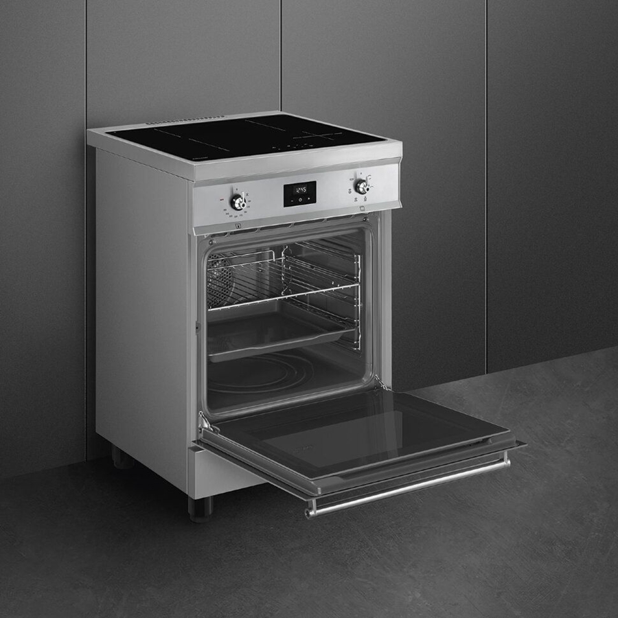 SMEG C6IMXT2 Classici Esthetisch Fornuis met Inductie Kookplaat - 60 x 60 cm 2