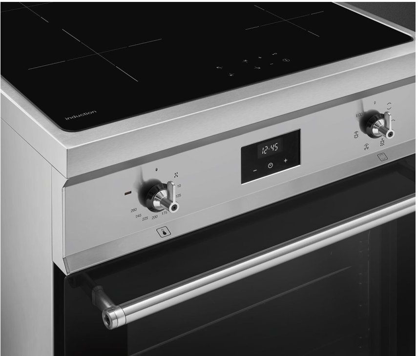 SMEG C6IMXT2 Classici Esthetisch Fornuis met Inductie Kookplaat - 60 x 60 cm 3