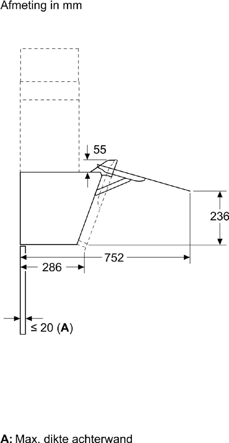 BOSCH DWK87FN6RM Serie 4 EXCLUSIV Wandschouwkap  12