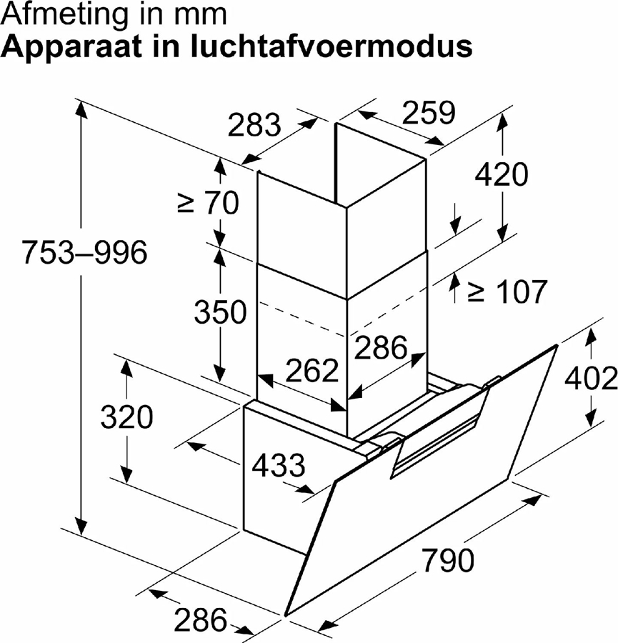 BOSCH DWK87FN6RM Serie 4 EXCLUSIV Wandschouwkap  7