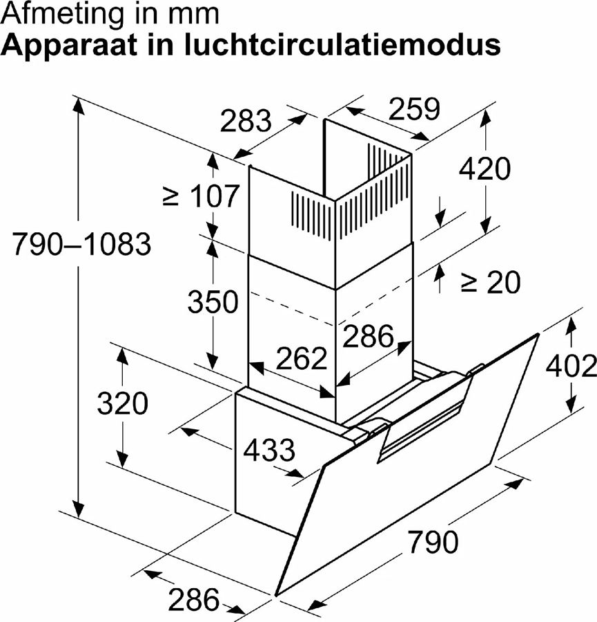 BOSCH DWK87FN6RM Serie 4 EXCLUSIV Wandschouwkap  8