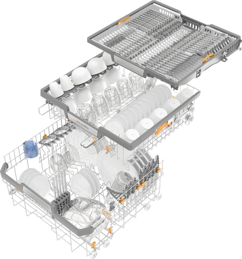 Miele G 7985 SCVi XXL AutoDos K2O volledig geïntegreerde vaatwasser 10