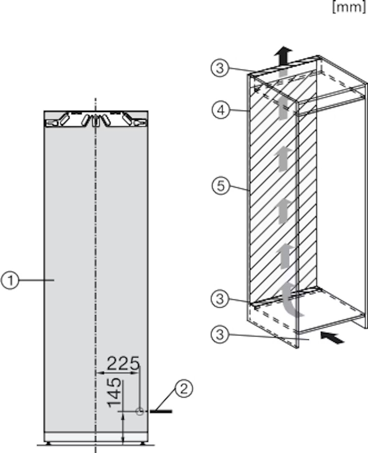 Miele FNS 7710 E inbouw vriezer 2