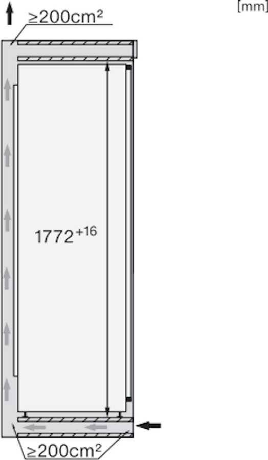 Miele FNS 7710 E inbouw vriezer 5