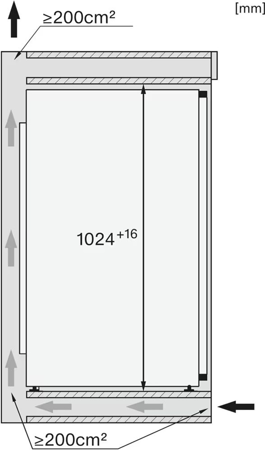 Miele K 7237 D inbouw koelkast 4
