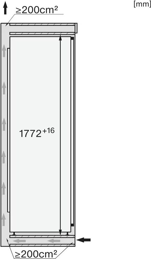 Miele K 7737 D inbouw koelkast 6