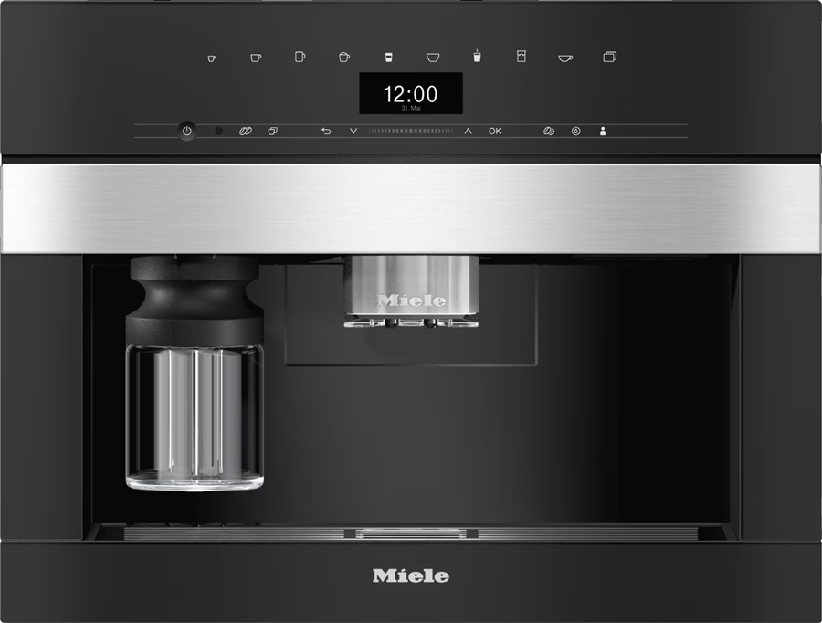 Miele CVA 7445 Roestvrij staal met CleanSteel Inbouw Koffiemachine met DirectWater  1