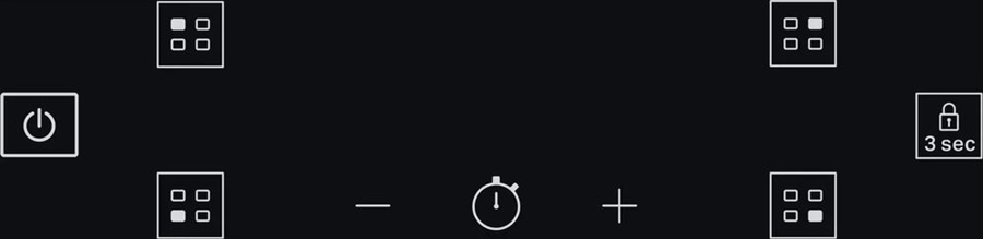 Whirlpool WS Q4860 NE inductie kookplaat 12