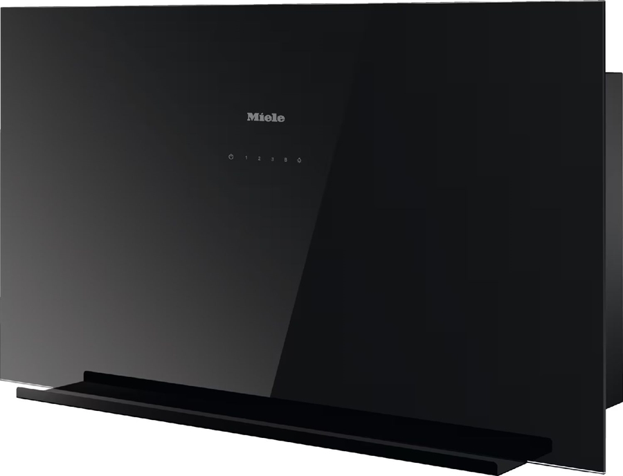 Miele DA 9092 W Screen Obsidiaanzwart Afzuigkap - Wandschouwafzuigkap 1