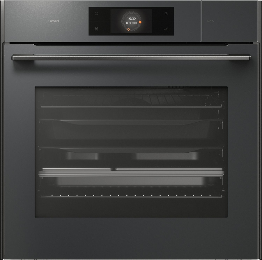 ATAG CS6585M1C Combi Stoomoven - Pearl Grey 1