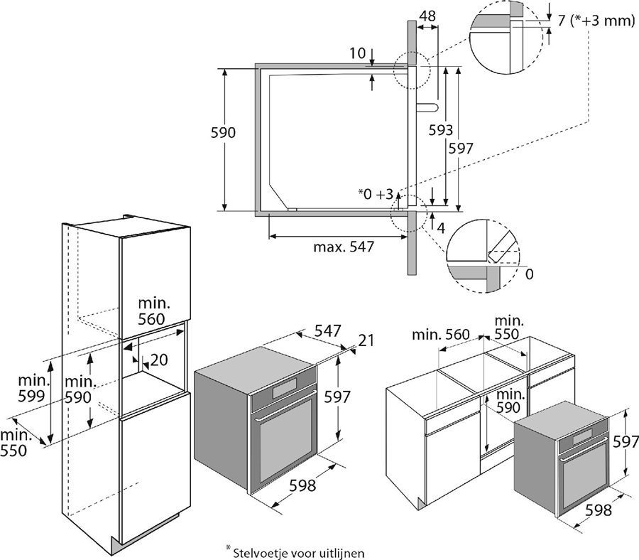 ATAG CS6585M1C Combi Stoomoven - Pearl Grey 2