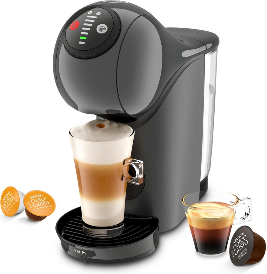 KRUPS NESCAFE Dolce Gusto GENIO S KP243B Koffiecupmachine - Antraciet 1