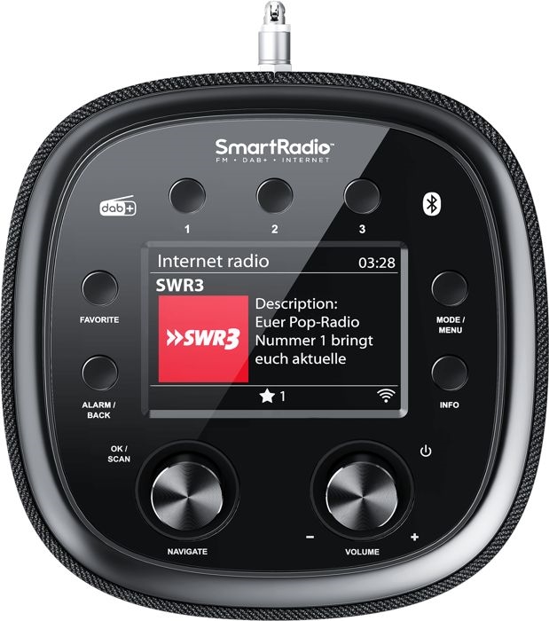 Kenwood CR-ST500S-B Smart Radio 9