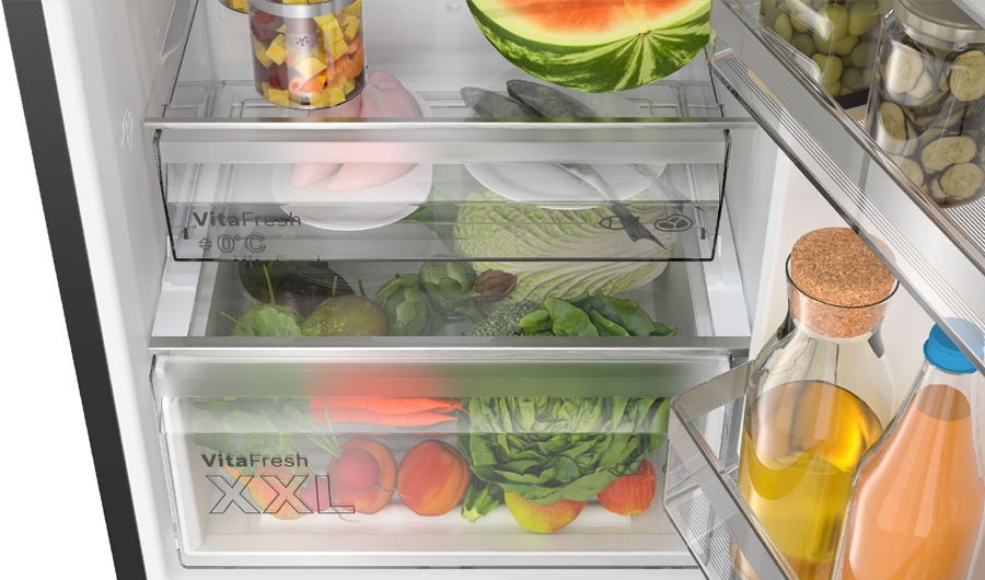 BOSCH KGN39EXCF Serie 4 EXCLUSIV Koel-vriescombinatie 7